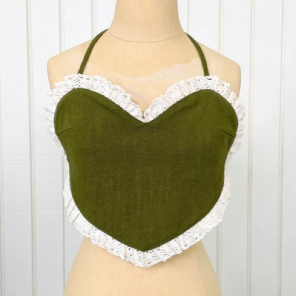 Scrap Anime Valentine Halter Green - Picture 4 of 6